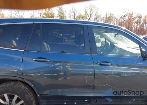 2020 Honda Pilot Awd Ex-L z USA, uszkodzony, nr VIN 5FNYF6H55LB021372